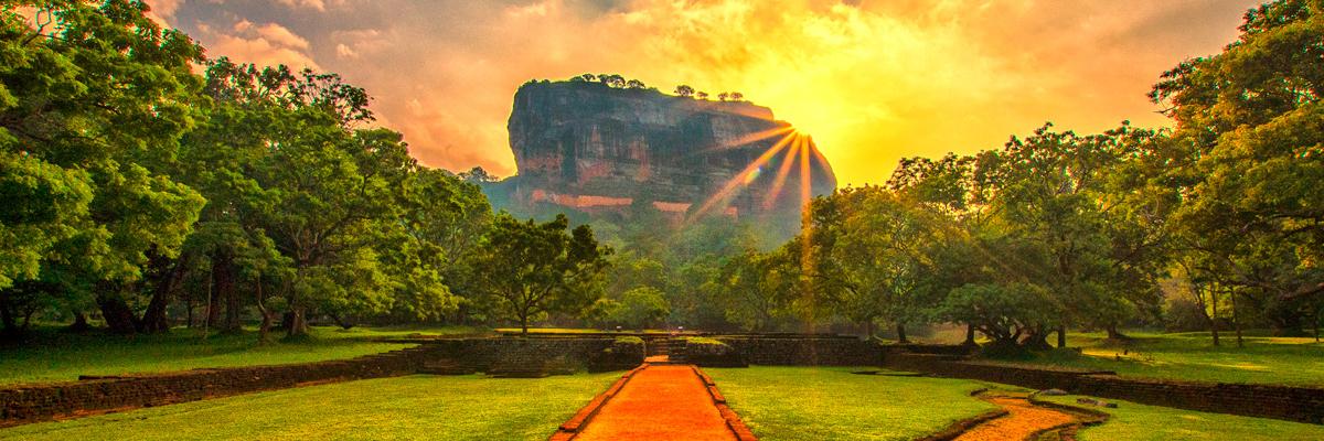 Scenic Sri Lanka - background banner