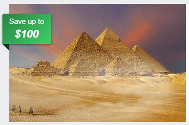 Treasures of Egypt - background banner